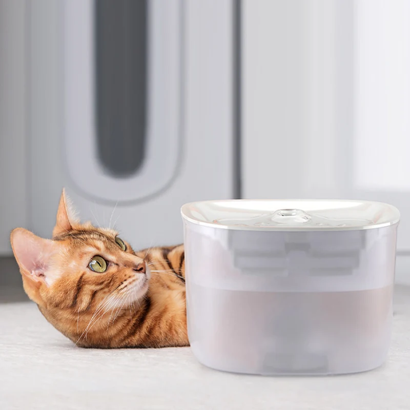 Petoneer WF007 Fresco EzPro Smart Cat Water Fountain W/ WiFi & UV-C Sterilization 2L