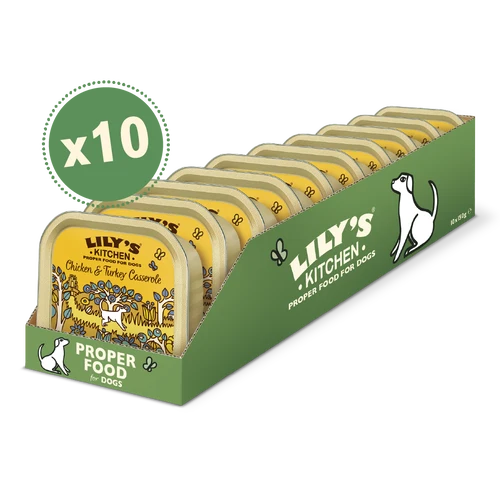 Lily's Kitchen Chicken & Turkey Casserole Wet Dog Food