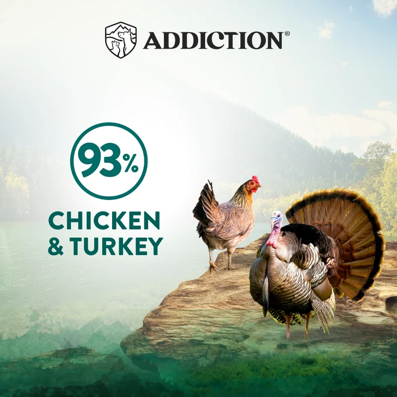 Addiction Wild Islands Island Birds Chicken & Turkey Canned Cat Wet Food 185G
