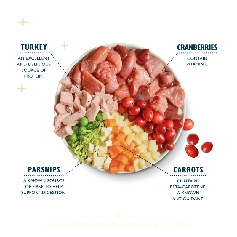 Lily’s Kitchen Christmas 2025 Turkey & Ham Wet Dog Food 400G