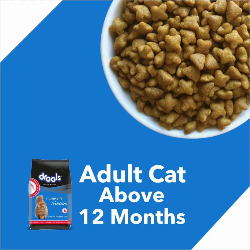 Drools Complete Nutrition Tuna & Salmon Adult Dry Cat Food 7Kg