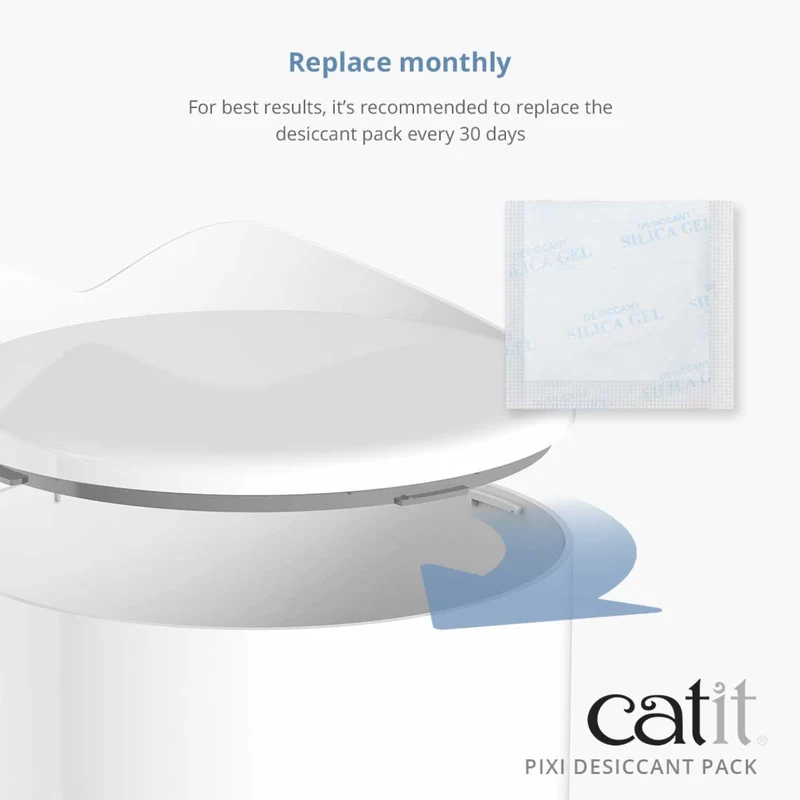 Catit PIXI Desiccant 3-Pack Dehumidifying pack for Catit PIXI Smart Feeder 3x30g