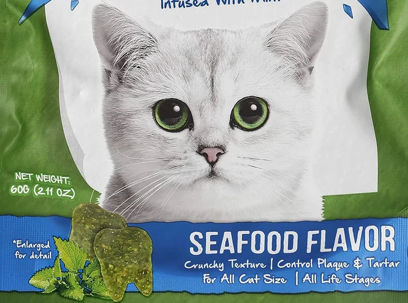 Kit Cat Breath Bites Seafood Flavour Cat Treats 60G