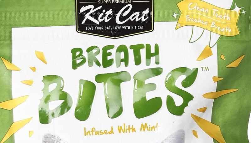Kit Cat Breath Bites Chicken Flavour Cat Treats 60G