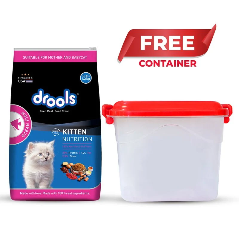 Drools Kitten Nutrition Ocean Fish Kitten Dry Food 1.2Kg
