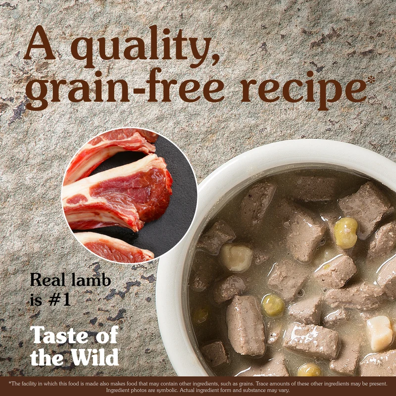 Taste of the Wild Sierra Mountain Canine in Gravy Wet Dog Food 390G