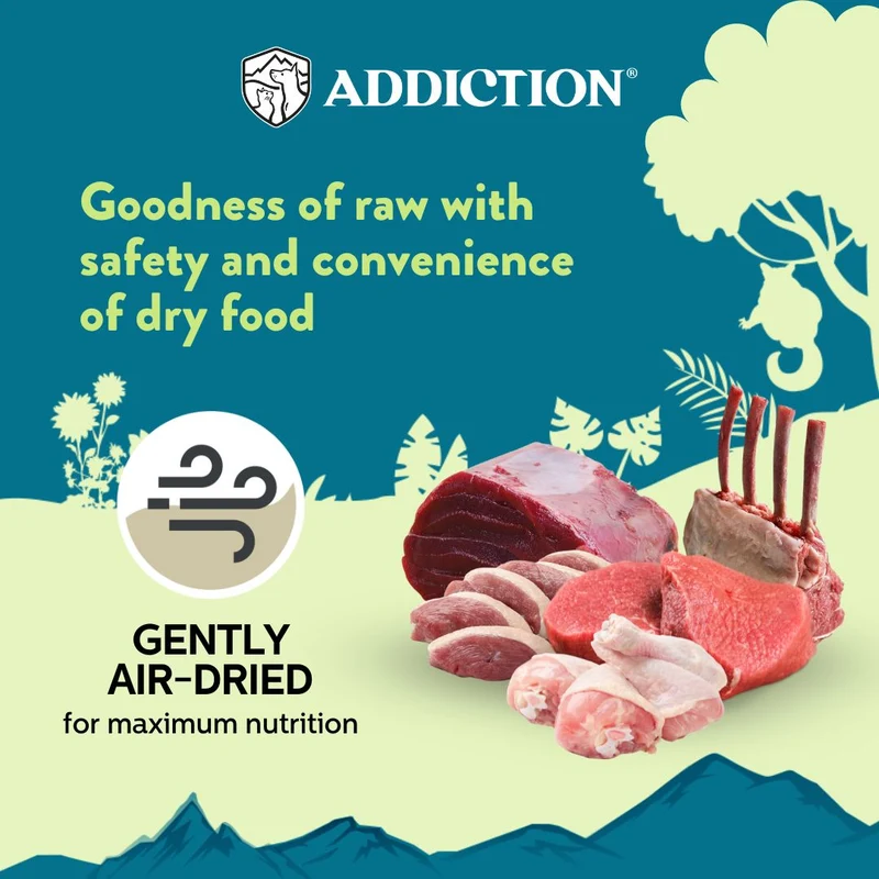 Addiction Perfect Summer Brushtail Grain-Free Air-Dried Dog Food 910G