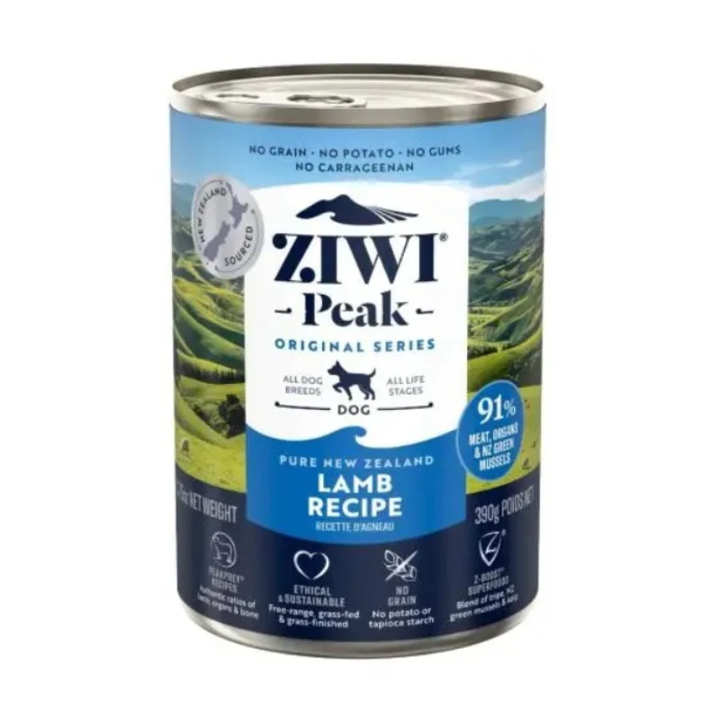 ZIWI Peak Lamb Recipe Wet Dog Food