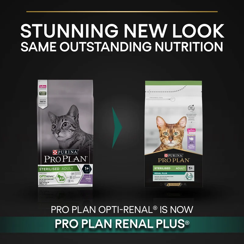 PURINA Pro Plan Sterilised Optirenal Adult Dry Cat Food With Turkey