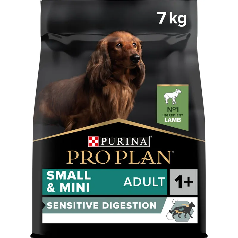 PURINA Pro Plan Sensitive Digestion Small & Mini Adult Dry Dog Food With Lamb