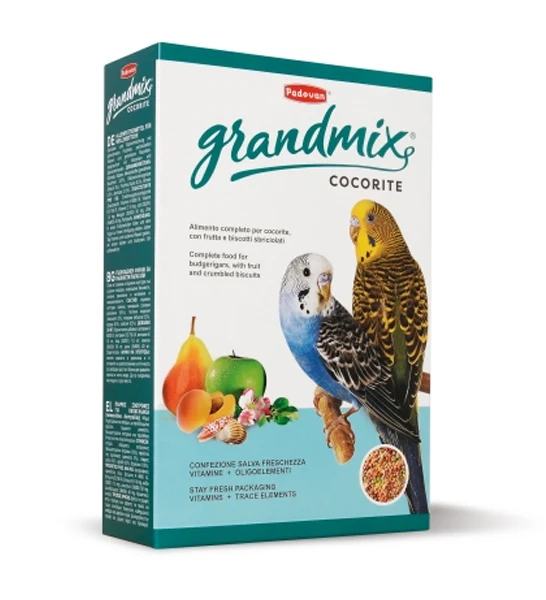 Padovan GrandMix Cocorite Small Parrot Food 1KG