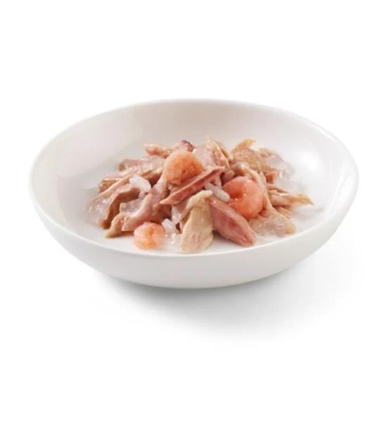 Schesir Tuna & Prawns In Jelly Multipack Adult Wet Cat Food 6X50G