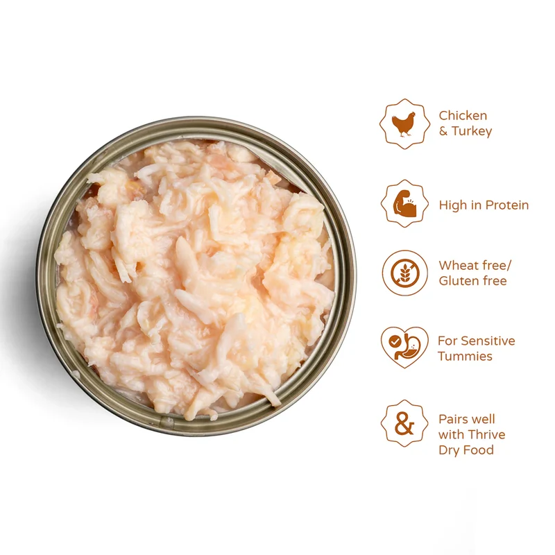 Thrive Chicken Breast With Turkey Complete Wet Cat Food 75G