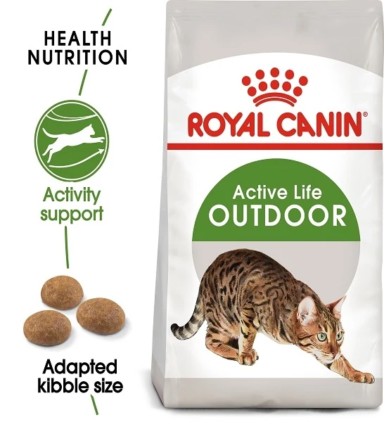 Royal Canin Active Life Outdoor Adult Dry Cat Food 2KG