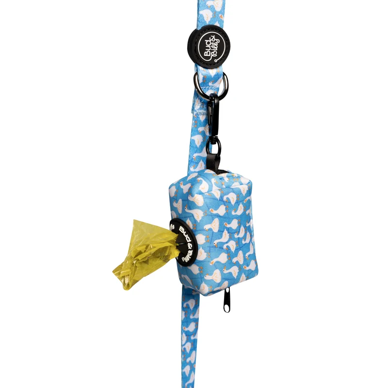 Bud & Billy Quack Squad Dog Poop Bag Holder 8x5x5cm