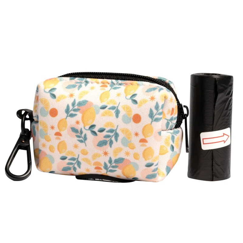 Bud & Billy Citrus Bloom Dog Poop Bag Holder 8x5x5cm
