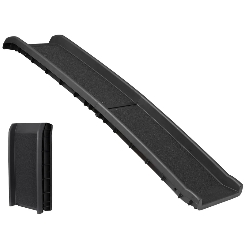 XDPC Foldable & Portable Dog Ramp Ladder With Anti-Slip Paster Surface For Enhanced Grip 155x40x15cm