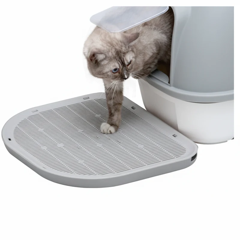 XDPC Double-Layered Litter Trapping Mat With Easy Dumping Design 50.5x29x40cm