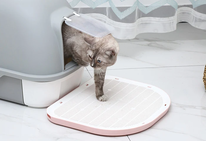 XDPC Double-Layered Litter Trapping Mat With Easy Dumping Design 50.5x29x40cm