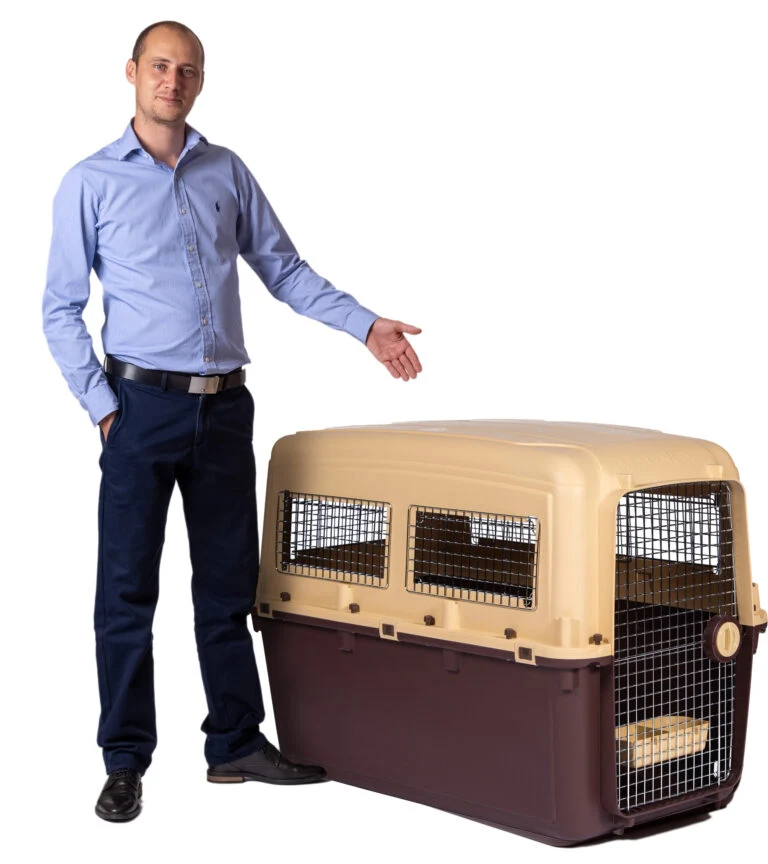 Magnum Airline & IATA Compliant Dog Crate 115x69x85cm