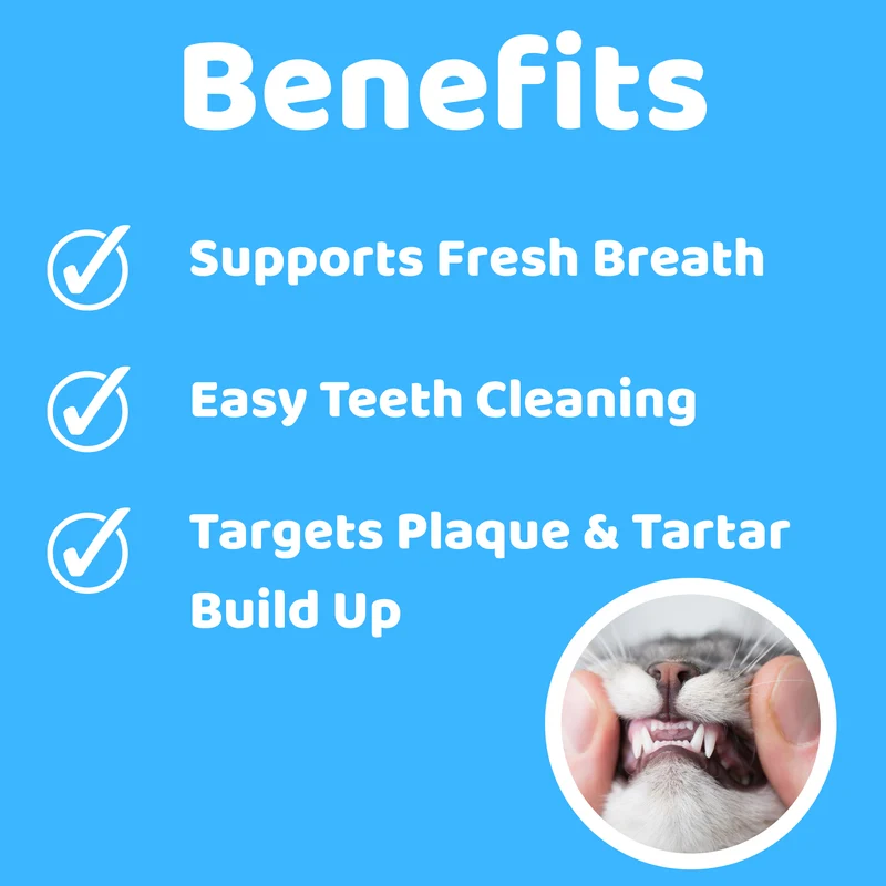OurCatsLife Dental Wipes for Cats 50pcs