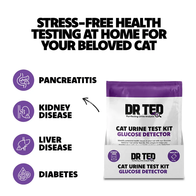 DR TED Cat Urine Test Kit For Glucose Detector 10g