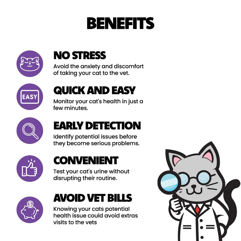 DR TED Cat Urine Test Kit For Glucose Detector 10g