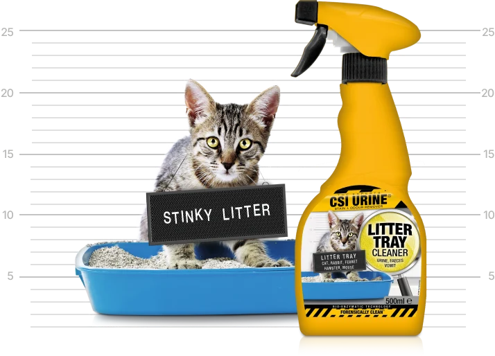 CSI Urine Cat Litter Deodorizer Spray & Cleaner 500ml