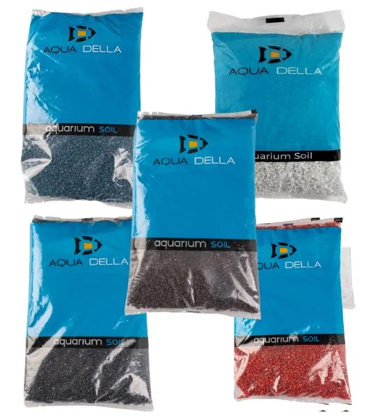 Aqua D'Ella Aquarium Color Gravel - RED/10KG (Minorly Damaged)
