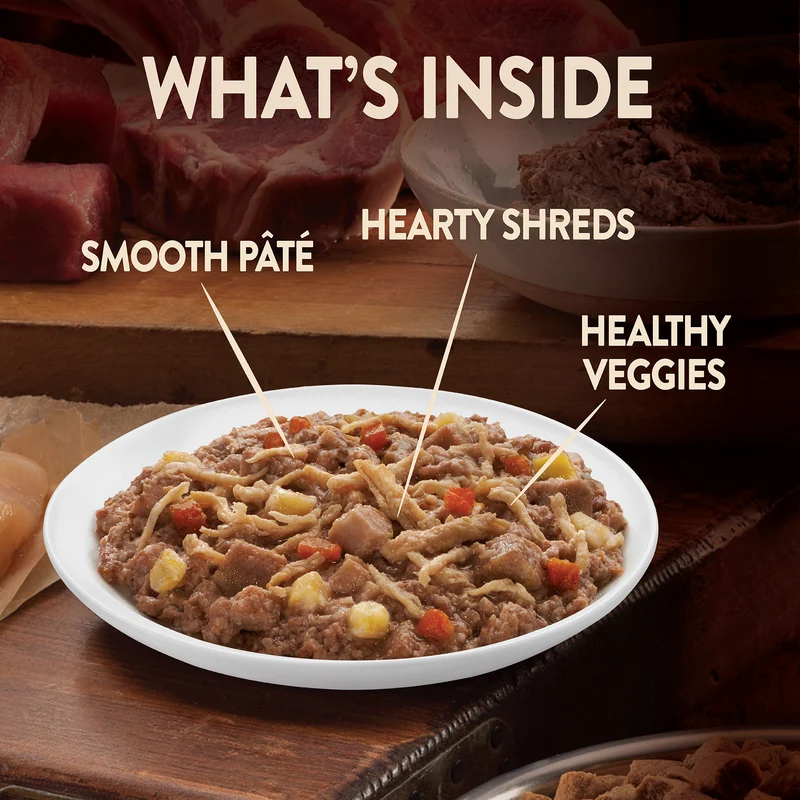 Wellness Core Small Breed Savoury Medley with Lamb & Venison Adult Dog Wet Food - 85G