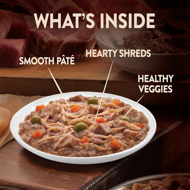 Wellness Core Small Breed Savoury Medley with Chicken, Duck, Peas & Carrots Adult Wet Dog Food 85g