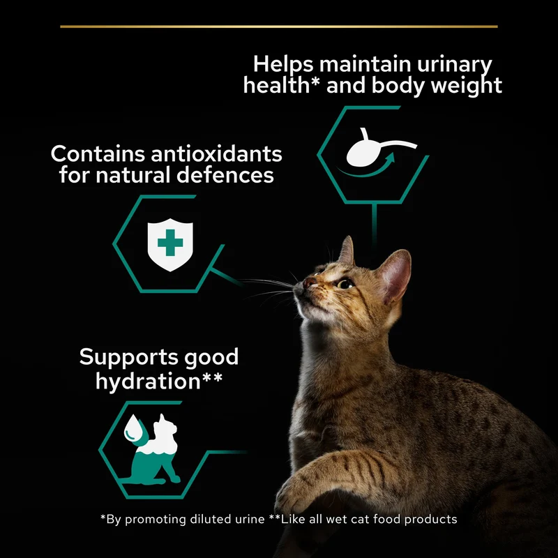 PURINA Pro Plan Sterilised Adult Maintenance Wet Cat Food With Chicken & Beef In Gravy 10X85G