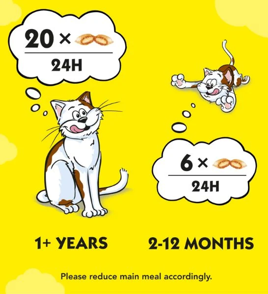 Dreamies Cheese Cat Treats 60G