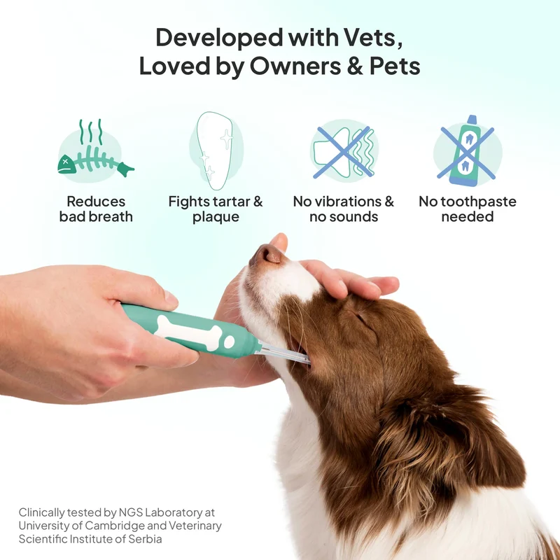Petsie Revolutionary Electrolysis Dog Toothbrush