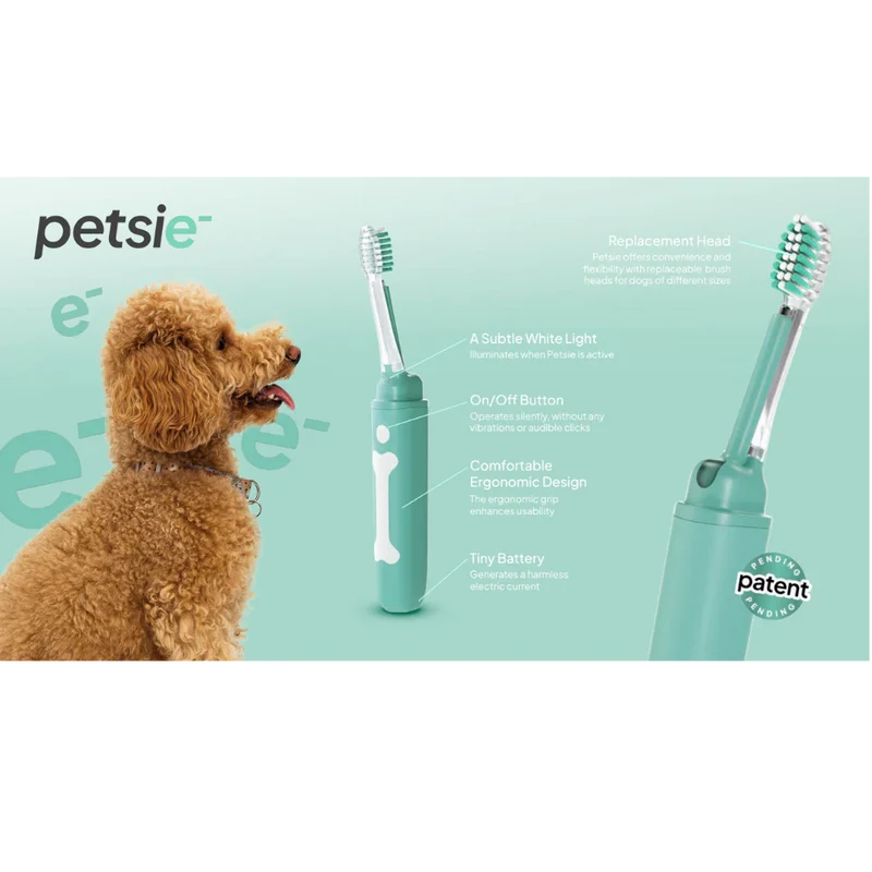 Petsie Revolutionary Electrolysis Dog Toothbrush