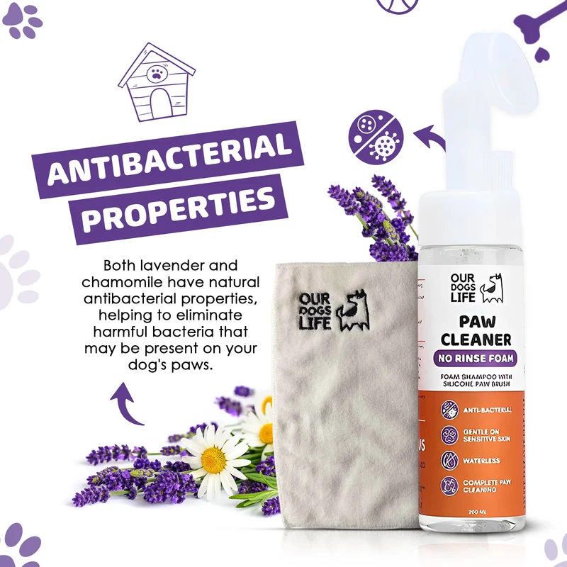OurDogsLife Paw Cleaner & Towel for Dogs 200ml