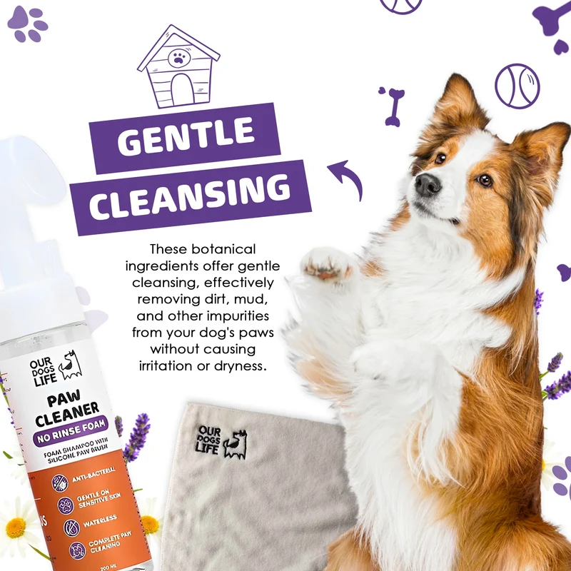 OurDogsLife Paw Cleaner & Towel for Dogs 200ml