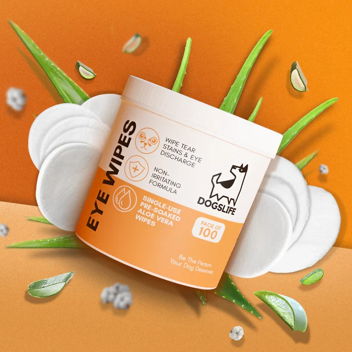 OurDogsLife Eye Wipes for Dogs 100pcs