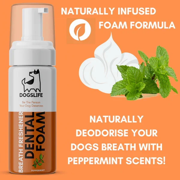 OurDogsLife Dental Foam for Dogs 150ml