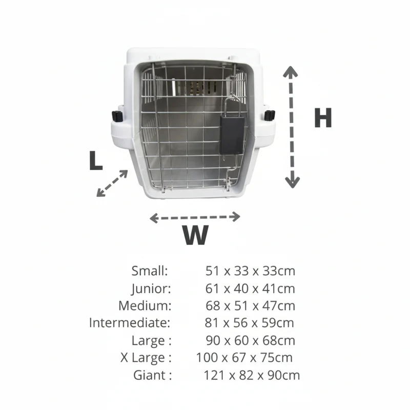 Luxx Aire IATA Carrier for Dogs & Cats - Cream