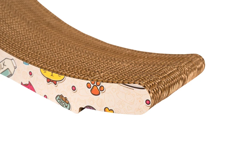 Thunder Paws Valley Cats Cat Scratcher 44x21x8cm - Brown