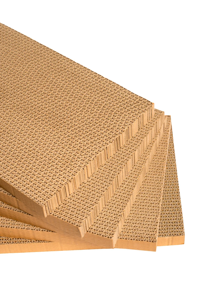 Thunder Paws Case Cat Scratcher 44x25x12.5cm - Natural