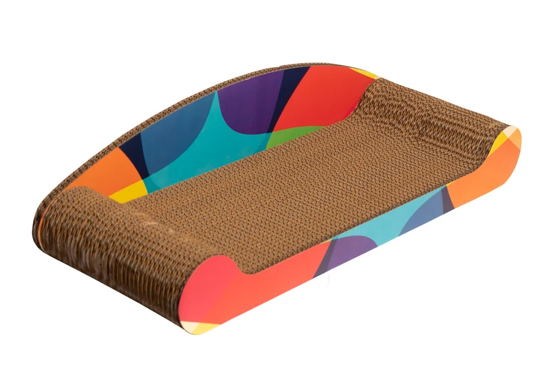 Thunder Paws Sofa Modern Cat Scratcher 59x21.5x14cm