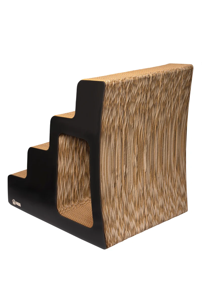 Thunder Paws Skyla Cat Scratcher 50x50x40cm - Black