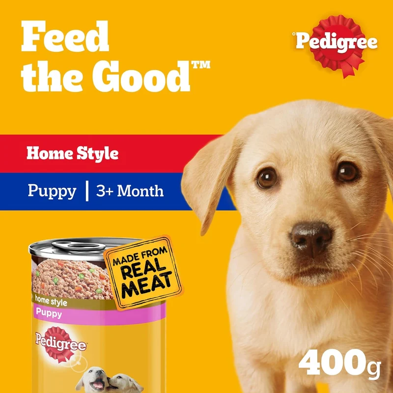 Pedigree Puppy Wet Dog Food 400G