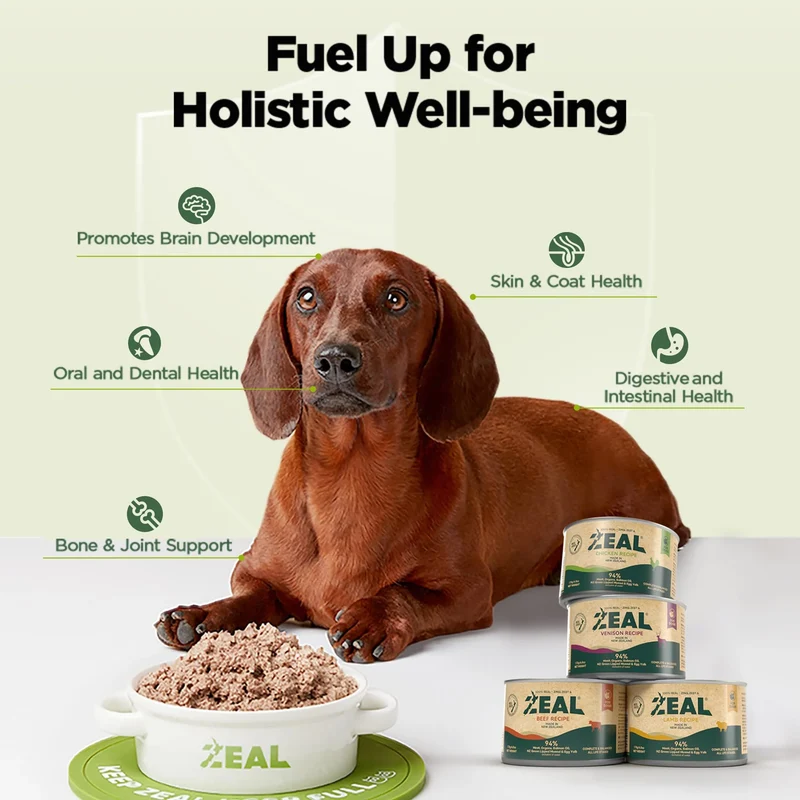 Zeal Grain Free Chicken Recipe Wet Dog Food 390G