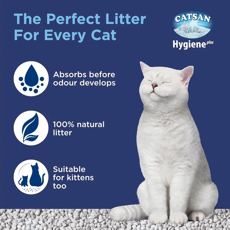 Catsan Hygiene Plus Natural Non-Clumping Cat Litter
