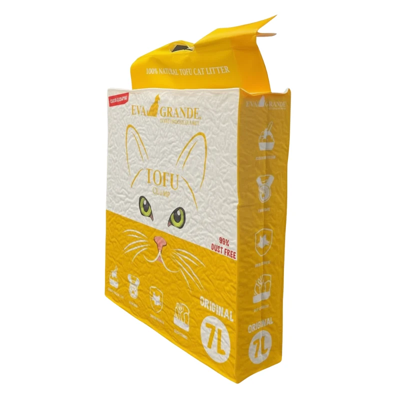 Eva Grande Eco-Friendly Original 100% Natural Tofu Clumping Cat litter 7L