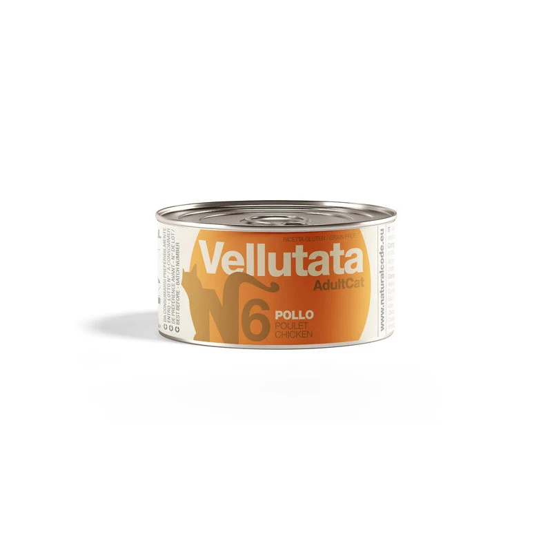 Natural Code 6 Creamy Chicken Velvety Wet Cat Food - 85G