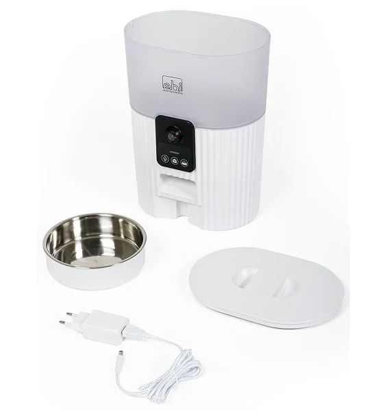 ebi Kualo Smart Feeder with Camera for Dogs & Cats 3.5L